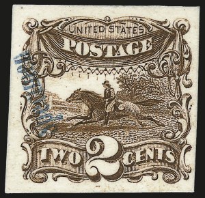 Sale 984, Lot 366, 1c-2c 1869 Pictorial Issue (Scott 112-113)