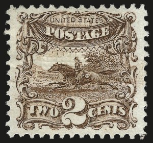 Sale 984, Lot 367, 1c-2c 1869 Pictorial Issue (Scott 112-113)