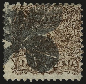 Sale 984, Lot 376, 1c-2c 1869 Pictorial Issue (Scott 112-113)
