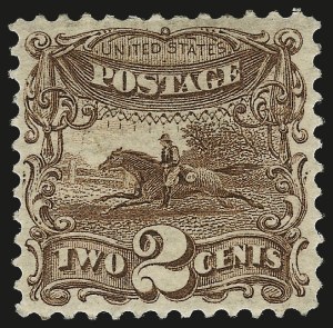 Sale 984, Lot 377, 1c-2c 1869 Pictorial Issue (Scott 112-113)