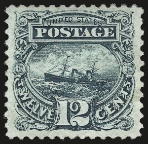 Sale 984, Lot 403, 12c-90c 1869 Pictorial Issue (Scott 117-122)