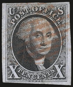Sale 984, Lot 41, 1847 Issue (Scott 1-2)