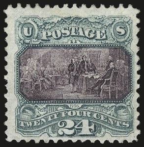 Sale 984, Lot 412, 12c-90c 1869 Pictorial Issue (Scott 117-122)