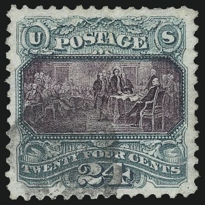 Sale 984, Lot 413, 12c-90c 1869 Pictorial Issue (Scott 117-122)