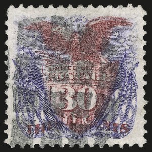 Sale 984, Lot 423, 12c-90c 1869 Pictorial Issue (Scott 117-122)