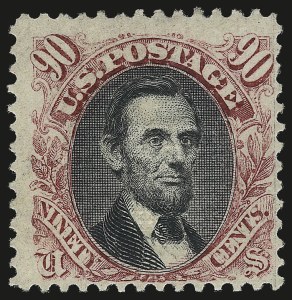 Sale 984, Lot 425, 12c-90c 1869 Pictorial Issue (Scott 117-122)