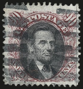 Sale 984, Lot 432, 12c-90c 1869 Pictorial Issue (Scott 117-122)