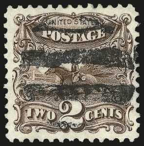 Sale 984, Lot 437, 1875 Re-Issue of 1869 Pictorial Issue (Scott 123-133a)