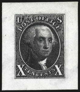 Sale 984, Lot 44, 1875 Reproduction of 1847 Issue (Scott 3-4)