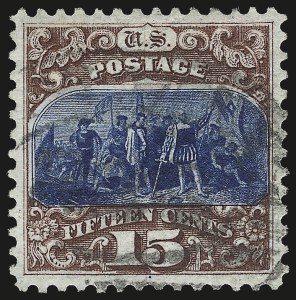 Sale 984, Lot 449, 1875 Re-Issue of 1869 Pictorial Issue (Scott 123-133a)