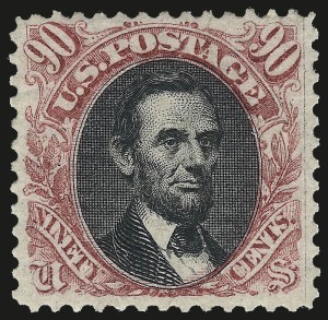 Sale 984, Lot 452, 1875 Re-Issue of 1869 Pictorial Issue (Scott 123-133a)