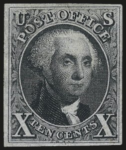 Sale 984, Lot 47, 1875 Reproduction of 1847 Issue (Scott 3-4)