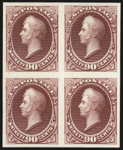 Sale 984, Lot 472, 1870-71 National Bank Note Co. Ungrilled Issue (Scott 145-155)
