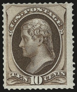 Sale 984, Lot 477, 1870-71 National Bank Note Co. Ungrilled Issue (Scott 145-155)