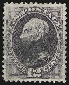 Sale 984, Lot 478, 1870-71 National Bank Note Co. Ungrilled Issue (Scott 145-155), 12c Dull Violet (151) Sale 984, Lot 478, 1870-71 National Bank Note Co. Ungrilled Issue (Scott 145-155)