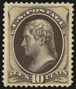Sale 984, Lot 487, 1873 Continental Bank Note Co. Issue (Scott 156-166)