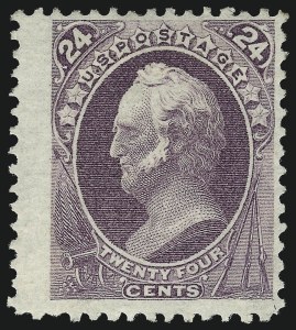 Sale 984, Lot 493, 1875 Continental Bank Note Co. Special Printing (Scott 168-175)