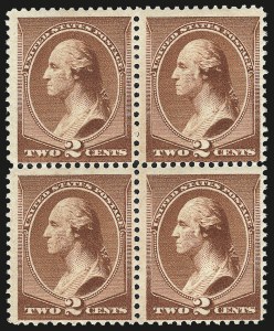 Sale 984, Lot 507, 1881-87 American Bank Note Co. Issues (Scott 205-218)