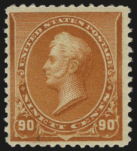Sale 984, Lot 533, 1890-93 Issue (Scott 219-229)
