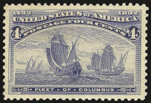 Sale Number 984, Lot Number 544, 1893 Columbian Issue (1c thru 8c, Scott 230-236)