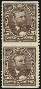 Sale 984, Lot 639, 1894 Unwatermarked Bureau Issue (Scott 246-263)
