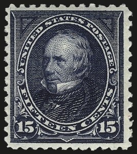 Sale 984, Lot 641, 1894 Unwatermarked Bureau Issue (Scott 246-263)