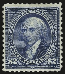 Sale 984, Lot 650, 1894 Unwatermarked Bureau Issue (Scott 246-263)