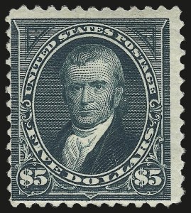 Sale 984, Lot 654, 1894 Unwatermarked Bureau Issue (Scott 246-263)