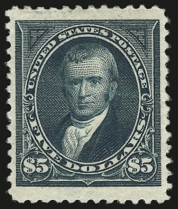 Sale 984, Lot 655, 1894 Unwatermarked Bureau Issue (Scott 246-263)