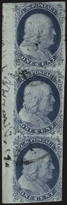 Sale 984, Lot 66, 1c 1851-56 Issue (Scott 5-9)