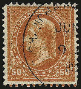Sale 984, Lot 672, 1895 Watermarked Bureau Issue (Scott 264-278)