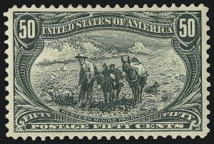 Sale Number 984, Lot Number 709, 1898 Trans-Mississippi Issue (Scott 285-293)