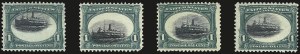 Sale 984, Lot 731, 1901 Pan-American Issue (Scott 294-299)