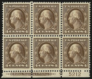 Sale 984, Lot 791, 1908-10 Washington-Franklin Issues (Scott 331-356)