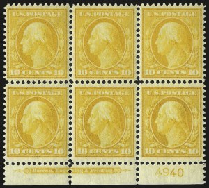 Sale 984, Lot 796, 1908-10 Washington-Franklin Issues (Scott 331-356)