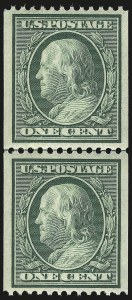 Sale Number 984, Lot Number 805, 1908-10 Washington-Franklin Issues (Scott 331-356)