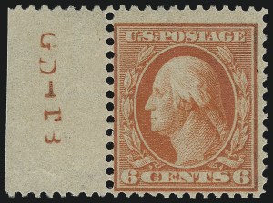 Sale 984, Lot 816, 1909 Bluish Paper Issue (Scott 357-366)