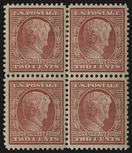 Sale 984, Lot 821, 1909 Commemorative Issues (Scott 367-373)