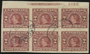 Sale 984, Lot 829, 1909 Commemorative Issues (Scott 367-373)