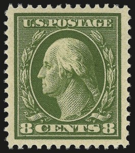 Sale 984, Lot 836, 1910-13 Washington-Franklin Issue (Scott 374-396)