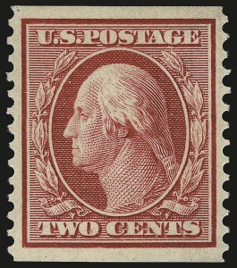 Sale 984, Lot 840, 1910-13 Washington-Franklin Issue (Scott 374-396)