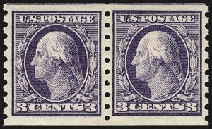 Sale 984, Lot 842, 1910-13 Washington-Franklin Issue (Scott 374-396)