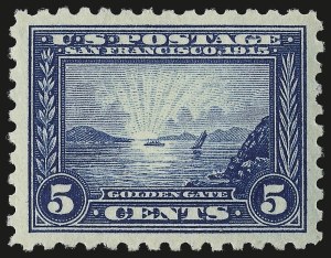 Sale Number 984, Lot Number 855, 1913-15 Panama-Pacific Issue (Scott 397-404)