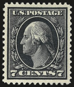 Sale 984, Lot 863, 1912-14 Washington-Franklin Issue (Scott 405-423)