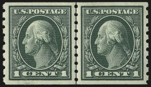 Sale Number 984, Lot Number 865, 1912-14 Washington-Franklin Issue (Scott 405-423)