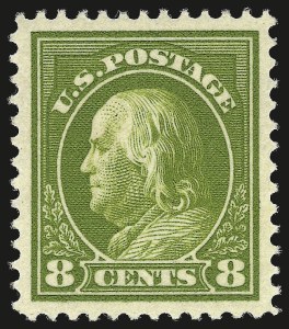 Sale 984, Lot 867, 1912-14 Washington-Franklin Issue (Scott 405-423)