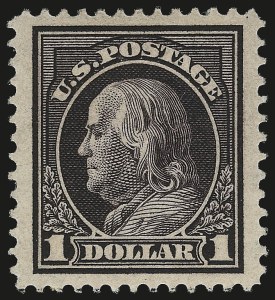 Sale Number 984, Lot Number 882, 1912-14 Washington-Franklin Issue (Scott 405-423)