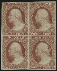 Sale 984, Lot 89, 3c 1851-56 Issue (Scott 10-11A)