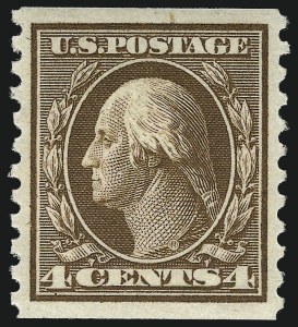 Sale 984, Lot 892, 1913-15 Washington-Franklin Issues (Scott 424-460)