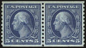 Sale 984, Lot 898, 1913-15 Washington-Franklin Issues (Scott 424-460)